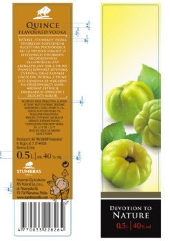 'Wódka Stumbras Quince 40% 500ml