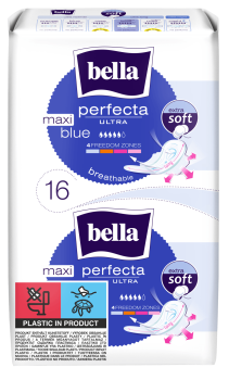 Bella podpaski perfecta MAXI BLUE 16szt