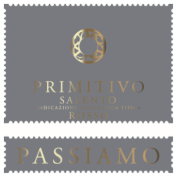 'Passiamo Primitivo czerwone półsłodkie 750 ml