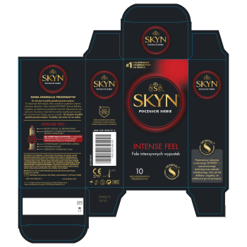 SKYN Intense Feel 10 szt.