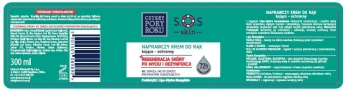 Krem do rąk Cztery Pory Roku Naprawczy Kojąco Ochronny 300ml