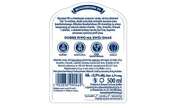Miłosław Piwo Bezalkoholowe IPA butelka 500 ml