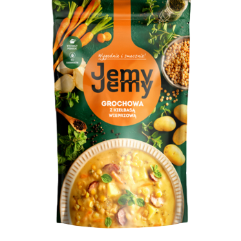 Profi Zupa grochowa z kiełbasą wieprzową 450 g