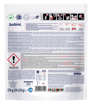 BOBINI BABY Kapsułki do prania 24szt.