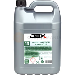 Profesjonalny preparat do ręcznego mycia naczyń Jax Professional "43" 5L