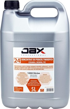 Profesjonalny Płyn do podłóg twardych- ceramika, drewno, PVC JAX PROFESSIONAL "24" 5L