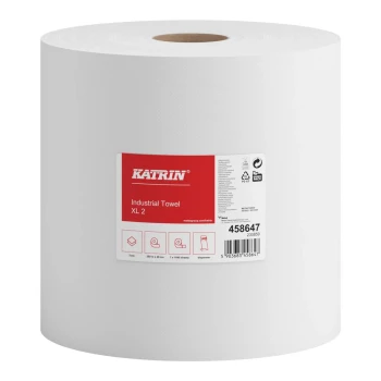 Katrin Czyściwo XL2 260 mb białe 2 warstwy 25% makulatury