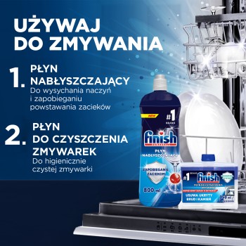 Finish 5x Power Actions Płyn nabłyszczający 800 ml