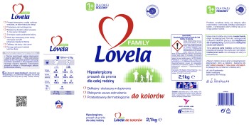 Lovela FAMILY Proszek do Prania Color 2,1kg