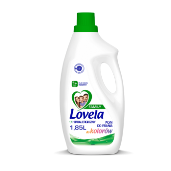 Lovela Family Hipoalergiczny płyn do prania do kolorów 1,85 l (28 prań)