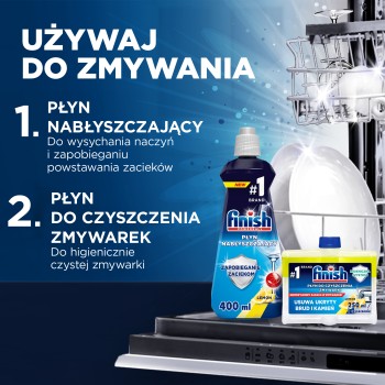 Finish Płyn nabłyszczający do zmywarek Lemon 400 ml
