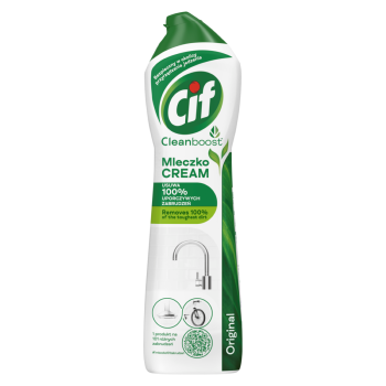 Cif Cream Original z mikrokryształkami Mleczko do czyszczenia powierzchni 540 g