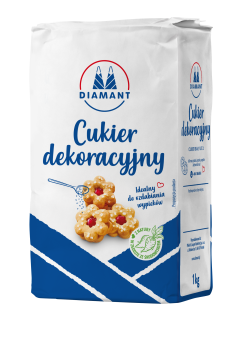 Diamant Cukier Dekoracyjny typu Gruba Rafinada 1 kg