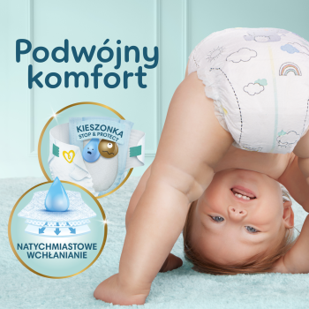 Pampers Pieluchy Premium Care, Rozmiar 6, 38 pieluch, 13kg+