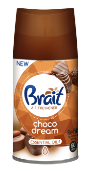 Brait zapas automatycznych odświeżaczy CHOCO DREAM 250 ml