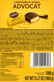 Wawel Czekoladka o smaku Advocat 1kg