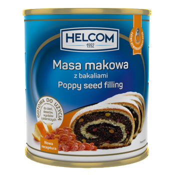 Masa makowa z bakaliami 850 g HELCOM
