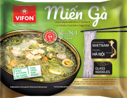 VIFON - Zupa błyskawiczna MIEN GA z nudlami vermicelli szklistym o smaku kurczaka łagodna 58g