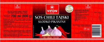 VIFON Sos chili tajski słodko-pikantny 700 ml