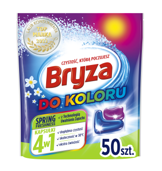 Bryza Spring Freshness 4w1 kapsułki do prania 50 szt.