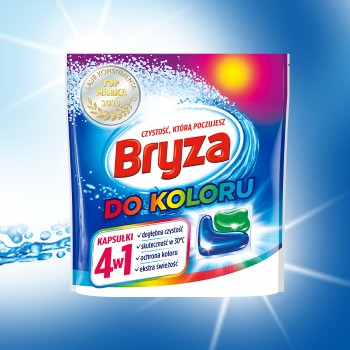 Bryza 4w1 kapsułki do prania do koloru 50 szt.