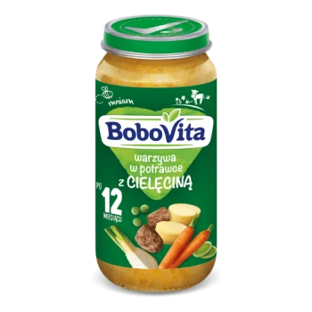 BoboVita Junior Warzywa w potrawce z cielęcinką 1-3 lata 250 g