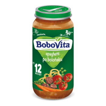 BoboVita Junior Spaghetti po bolońsku 1-3 lata 250 g