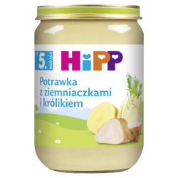 HiPP Potrawka z ziemniakami i królikiem po 5 miesiącu 190 g
