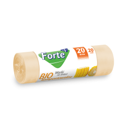 Forte+ worki na śmieci biokompostowalne 20 l (20 szt.)