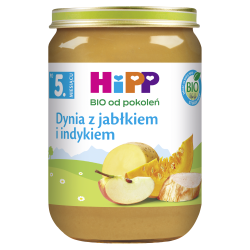 HiPP BIO Dynia z indykiem po 5 miesiącu 190 g