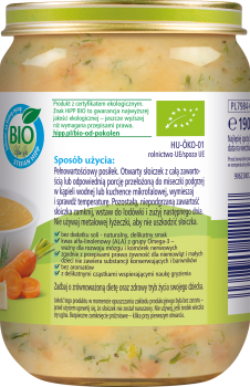 HiPP BIO Zupka koperkowa z ryżem i indykiem po 7 miesiącu 190 g