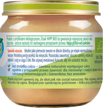 HiPP BIO Pierwsza gruszka po 4. miesiącu 80 g