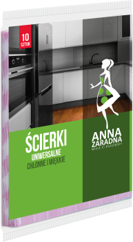 Anna Zaradna ścierka uniwersalna 10 szt