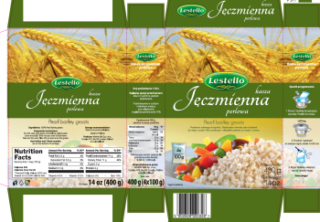 Lestello Kasza jęczmienna perłowa 4x100 g
