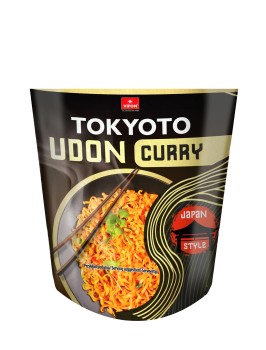VIFON-TOKYOTO- Danie UDON CURRY z nudlami o smaku kurczaka ( lekko pikantna) 85 g