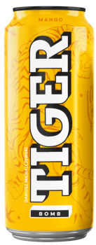 Tiger Juicy Line gazowany napój owocowy o smaku mango 500 ml