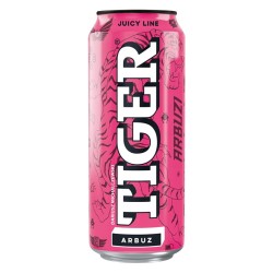 Tiger Juicy Line gazowany napój owocowy o smaku arbuza 500 ml