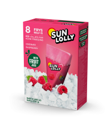 Sun lolly lody wodne do zamrażania w domu malina 480 ml