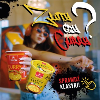Vifon Kurczak Złoty Zupa błyskawiczna 60 g