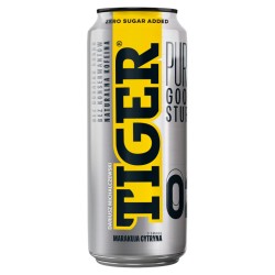 Tiger Pure gazowany napój owocowy o smaku marakuja cytryna 500 ml