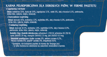 Butcher's Original Soczyste pasztety, karma dla psa, mix smaków z wątróbką lub nerkami, pasztety 4x150 g