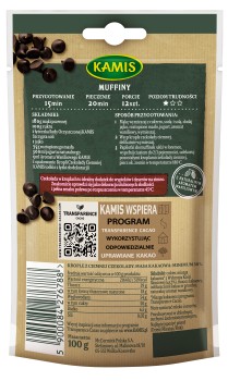 Kamis Krople z ciemnej czekolady 100g