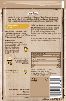Kotányi Grill Do Owoców Morza Mieszanka Przyprawowa 20G