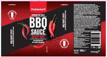 Podravka Sos BBQ z chili średnio ostry 345g
