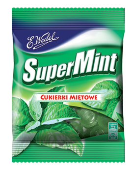 E. Wedel  SuperMint cukierki miętowe 90 g