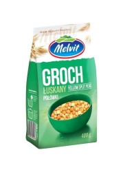 MELVIT GROCH 400g POŁÓWKI         [12]