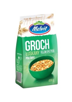 MELVIT GROCH 400g POŁÓWKI         [12]