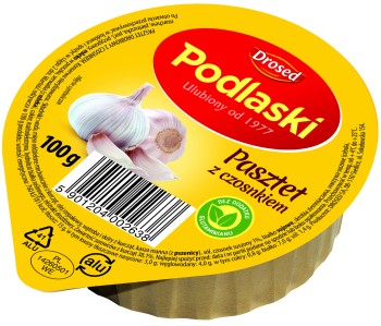 Drosed Podlaski Pasztet czosnkowy 100 g