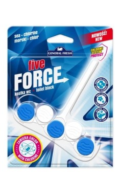 General Fresh Five Force kostka do WC Morze + Chlor 50 g