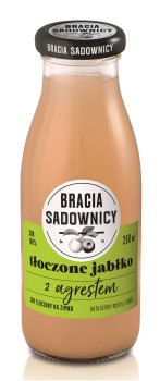 Bracia Sadownicy Sok tłoczony Jabłko-Agrest 250 ml
